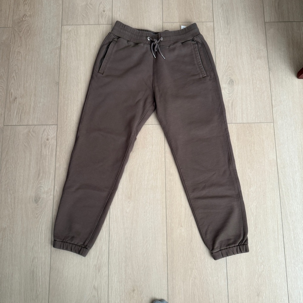Abercrombie essentials heavyweight sweatpants mens small long